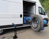 Trocador de pneus MOBILE caminhões e ônibus T650M2 de 13-26